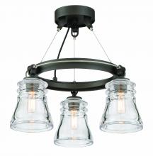 Minka-Lavery 2735-709 - 3 LIGHT SEMJI FLUSH