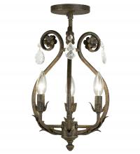 2nd Avenue Designs White 116704 - 12&#34; Wide Antonia Chandelier