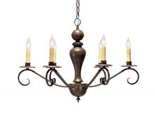 2nd Avenue Designs White 119639 - 28" Wide Emory 6 Light Chandelier