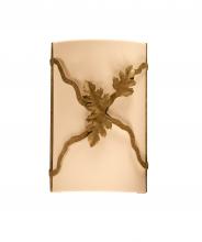 2nd Avenue Designs White 134378 - 8&#34; Wide Fauna Wall Sconce
