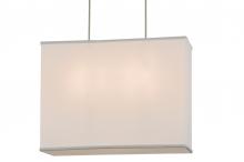 2nd Avenue Designs White 147803 - 20&#34;L Quadrato Oblong Pendant