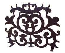 2nd Avenue Designs White 162754 - 36" Wide Tribal Fireplace Screen