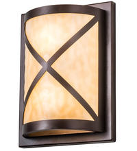 2nd Avenue Designs White 190543 - 9&#34; Wide Whitewing Wall Sconce