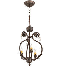 2nd Avenue Designs White 204679 - 12&#34; Wide Antonia 3 Light Chandelier