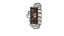 2nd Avenue Designs White 231619 - 10&#34; Wide Cyclone Wall Sconce