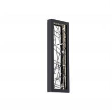 Schonbek Beyond BWSW43318-BK - Dreamcatcher 18in LED 3000K/3500K/4000K 120V-277V Outdoor Wall Sconce in Black