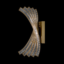 Schonbek Forever SJ70516-700O - Mysterie LED 3000K/3500K/4000K/5000K Indoor Wall Lighting in Aged Brass with Optic Crystal