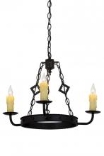 Meyda Green 115232 - 24&#34;W Elvita 3 LT Chandelier