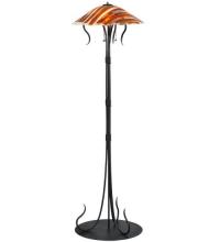 Meyda Green 115471 - 65&#34;H Marina Fused Glass Floor Lamp