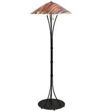Meyda Green 117751 - 65&#34;H Marina Fused Glass Floor Lamp
