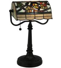 Meyda Green 130760 - 15"H Vineyard Banker's Lamp