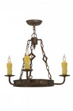 Meyda Green 145594 - 24&#34; Wide Elvita 3 Light Chandelier