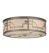 Meyda Green 15514 - 24&#34; Wide Revival Deco Flushmount