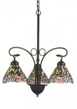 Meyda Green 16102 - 28&#34;W Wisteria 3 LT Chandelier