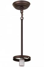 Meyda Green 163149 - 5&#34;W Mahogany Bronze 1 LT Pendant Hardware