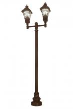 Meyda Green 173838 - 47&#34; Long Carefree 2-Light Street Lamp