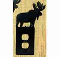 Meyda Green 22386 - Moose Outlet Cover