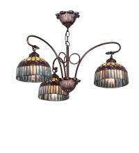 Meyda Green 231065 - 28&#34; Wide Tiffany Candice 3 Light Chandelier