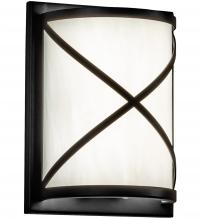 Meyda Green 244395 - 6" Wide Whitewing Wall Sconce