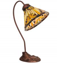 Meyda Green 247794 - 18" High Nuevo Mission Desk Lamp