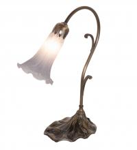 Meyda Green 251846 - 15&#34; High Grey Pond Lily Accent Lamp