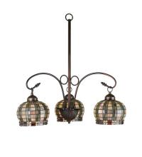 Meyda Green 27420 - 26&#34;W Jeweled Basket 3 LT Chandelier