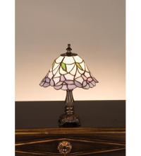 Meyda Green 31194 - 12&#34; High Daffodil Bell Mini Lamp