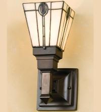 Meyda Green 50628 - 5&#34;W Spear Mission Wall Sconce