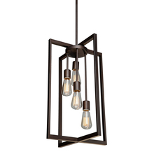 Artcraft AC10414 - Gastown 4-Light Chandelier