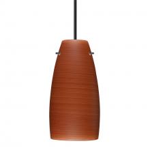 Besa Lighting 1JC-1512CH-LED-BK - Besa Tao 10 LED Pendant Cherry Black 1x9W LED