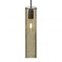 Besa Lighting 1JT-JUNI16LT-EDIL-BK - Besa, Juni 16 Cord Pendant, Latte Bubble, Black, 1x4W LED Filament