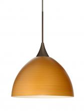 Besa Lighting 1XC-4679OK-BR-L - Besa Pendant Brella Bronze Oak 1x50W Halogen, 15Ft. Cord