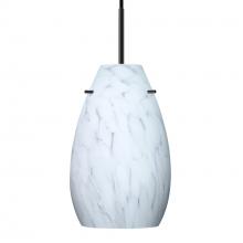 Besa Lighting J-412619-LED-BK - Besa Pera 9 LED Pendant For Multiport Canopy Carrera Black 1x9W LED