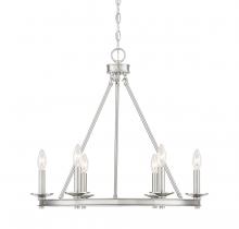 Savoy House 1-307-6-SN - Middleton 6-light Chandelier In Satin Nickel