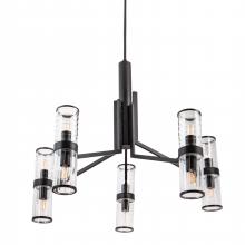 Norwell 8150-MB-CL - Stripe Chandelier