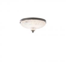 Schonbek 1870 S6012-702O - Roma 12in LED 3000K/3500K/4000K 120V-277V Flush Mount in Polished Chrome with Clear Optic Crystal