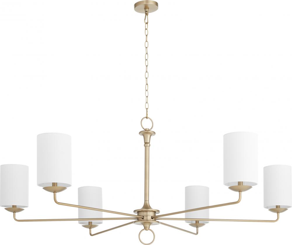 Ginevra Chandelier Aged Brass - Large
