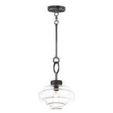 Maxim 11122CLBK - Harbor-Single Pendant