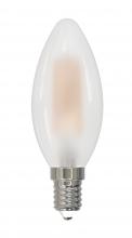 Craftmade 9688 - 3.74&#34; M.O.L. Frost LED C11, E12, 4.5W, Non-Dimmable, 3000K