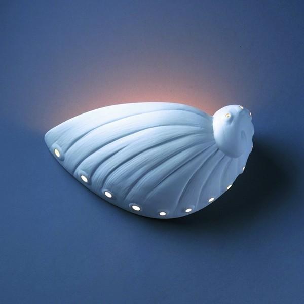 Abalone Shell LED Wall Sconce