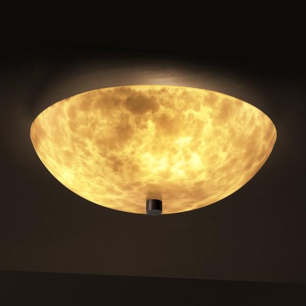 18" Semi-Flush Bowl w/ LED Lamping