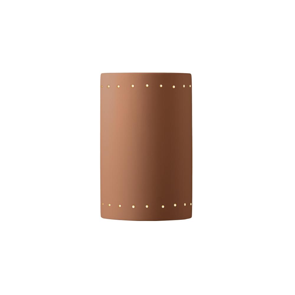 Large ADA LED Cylinder w/ Perfs - Closed Top