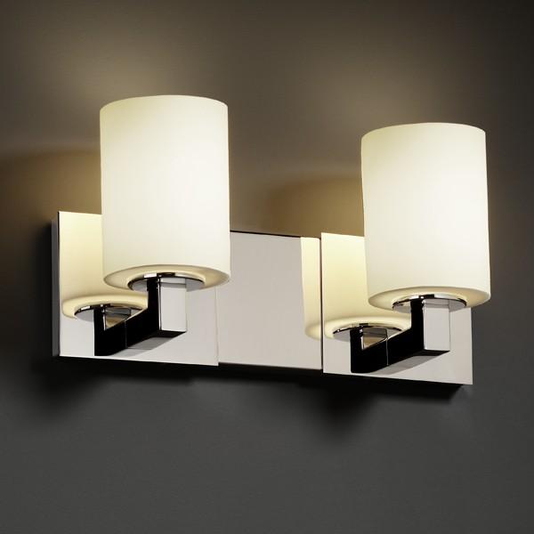 Modular 2-Light LED Bath Bar