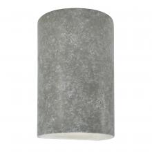 Justice Design Group CER-1265W-TRAM - Large Cylinder - Open Top & Bottom (Outdoor)