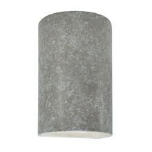 Justice Design Group CER-5945W-TRAM - Small ADA Cylinder - Open Top & Bottom