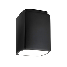 Justice Design Group CER-6110W-CRB - Rectangle Flush-Mount (Outdoor)