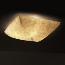 Justice Design Group CLD-9671-25-CROM-LED3-3000 - 18&#34; Semi-Flush Bowl w/ LED Lamping