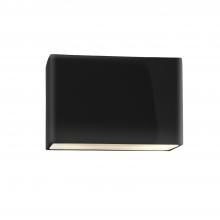 Justice Design Group CER-5650-BKMT - Large ADA Wide Rectangle - Closed Top