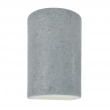 Justice Design Group CER-0945W-CONC - Small Cylinder - Open Top & Bottom (Outdoor)