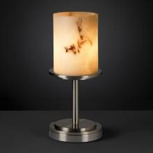 Justice Design Group FAL-8798-10-NCKL-LED1-700 - Dakota 1-Light LED Table Lamp (Short)